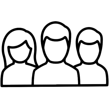 탄력적인 인원조정 아이콘